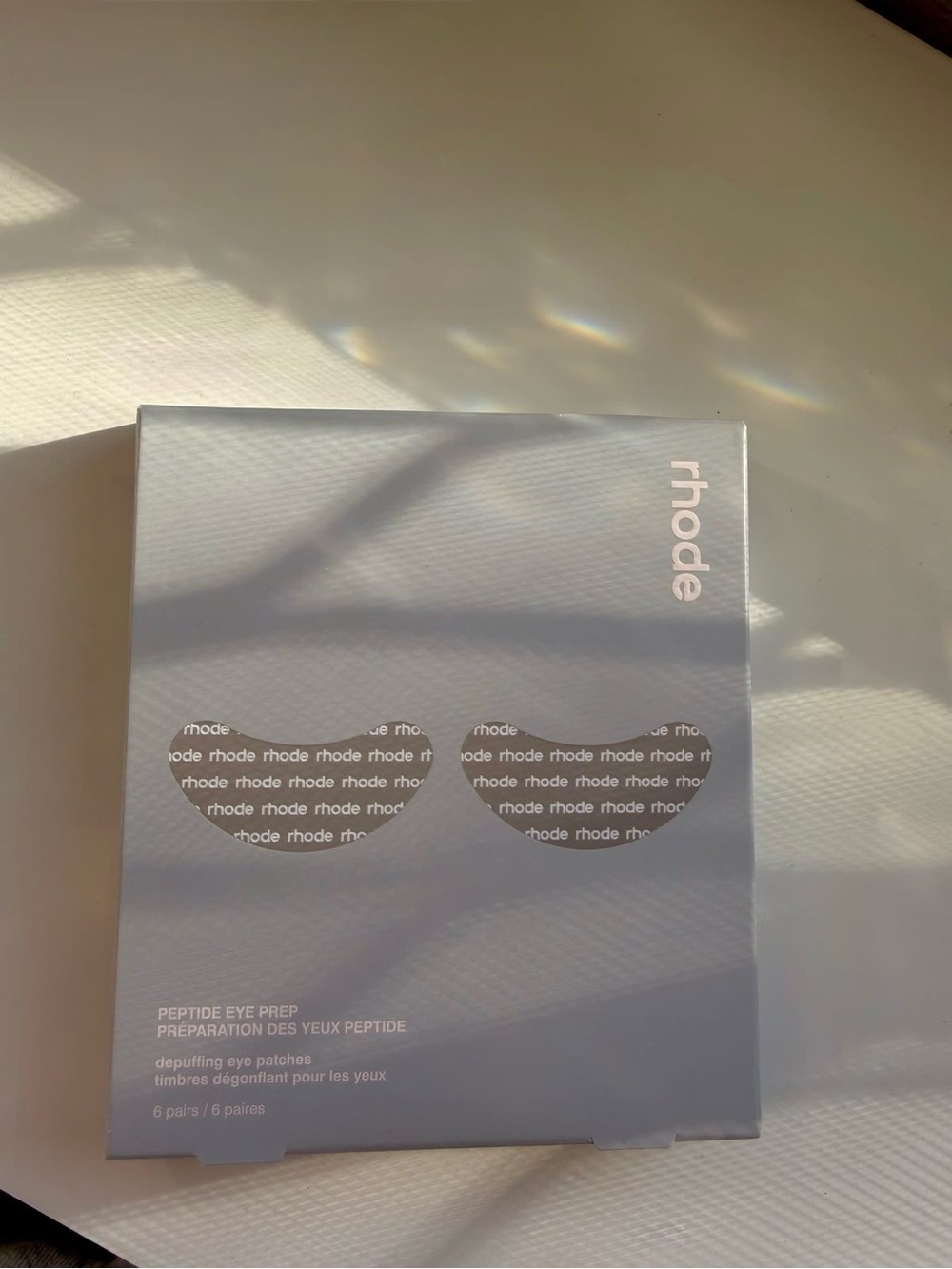 RHODE Peptide Eyepatches brand new